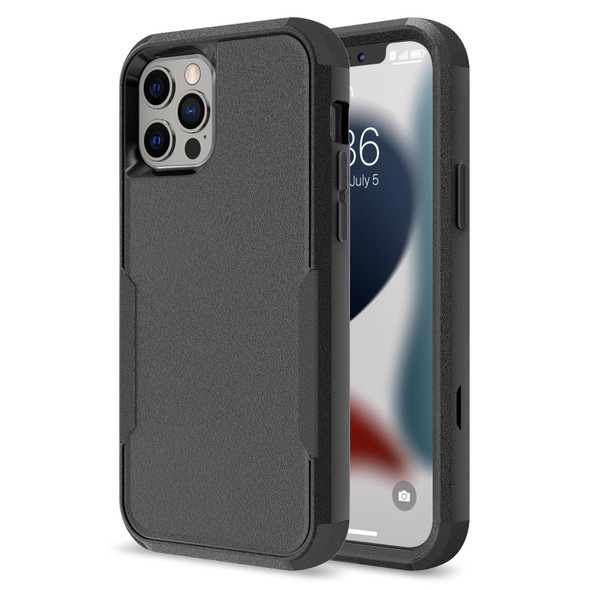 Commuter Shockproof TPU + PC Protective Case - iPhone 13 Pro Max(Black)