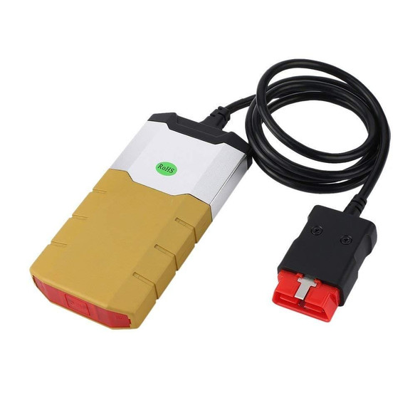 Autocom CDP Professional Auto CDP for Autocom Diagnostic Car Cables OBD2 Diagnostic Tool Delphi DS150E with BT(Gold)