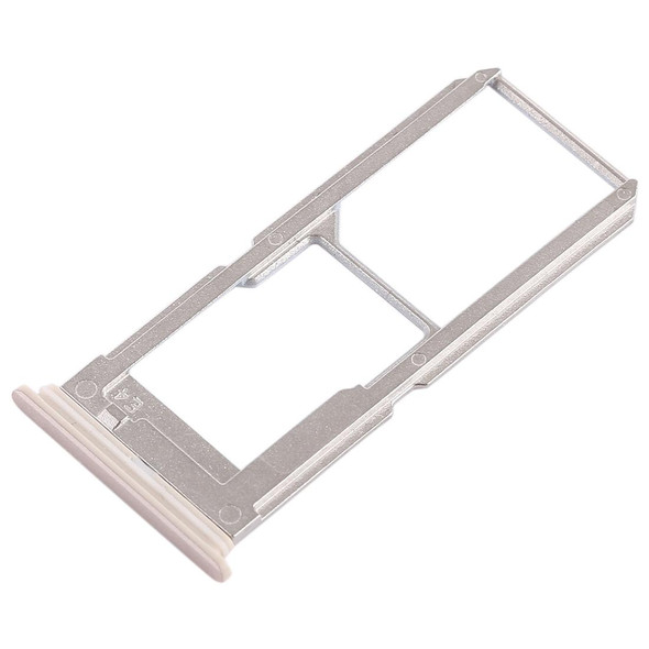 SIM Card Tray + SIM Card Tray / Micro SD Card Tray for Vivo Y67(Gold)