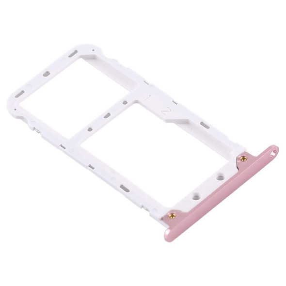 2 SIM Card Tray / Micro SD Card Tray for Xiaomi Redmi 5 Plus(Rose Gold)