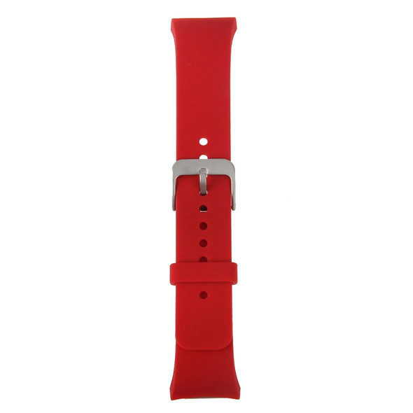 Samsung Gear S2 Sport / Gear S2 Watch Solid Color Silicone Watchband(Red)