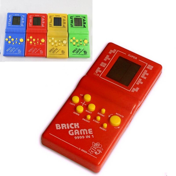 Classic Brick Game Handheld Game Console, Bulit-in 7 Kinds Games, Random Color Delivery