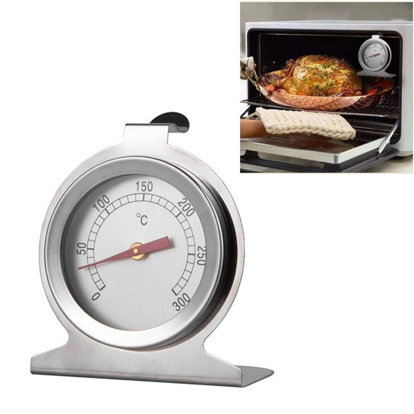 Stainless Steel Oven Thermometer (0~300)(Silver)