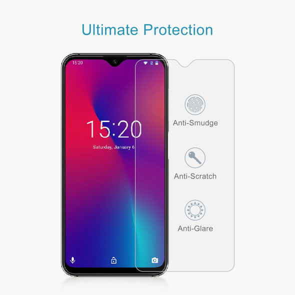 10 PCS 0.26mm 9H 2.5D Tempered Glass Film - Umidigi One Max