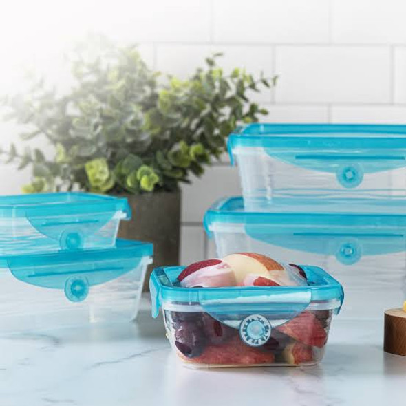 Airtight Stackable Food Storage Containers - BPA Free Set