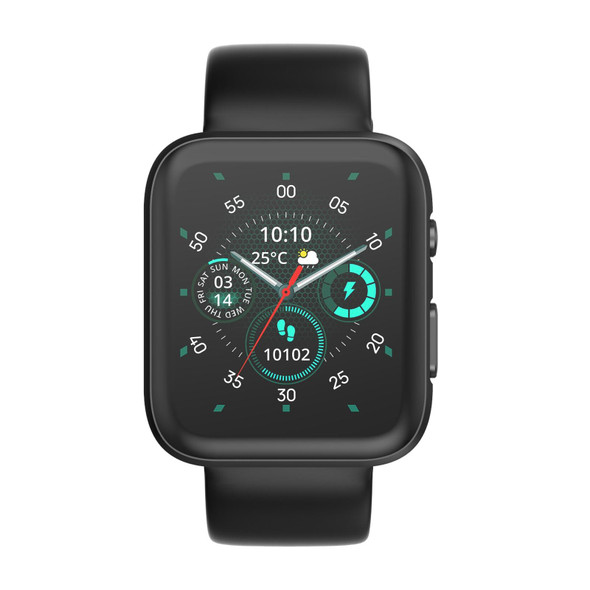 CS254 1.57 inch TFT Touch Screen 3ATM Waterproof Smart Watch, Support Sleep Monitoring / Heart Rate Monitoring / Bluetooth Voice Call / Bluetooth Music Playback(Black)