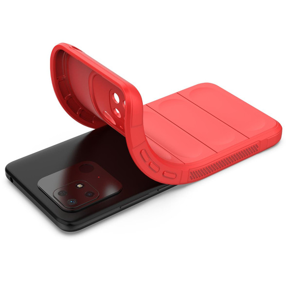 Xiaomi Redmi 10C Magic Shield TPU + Flannel Phone Case(Grey)