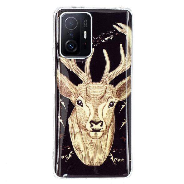 Xiaomi 11T / 11T Pro Luminous TPU Protective Phone Case(Deer)