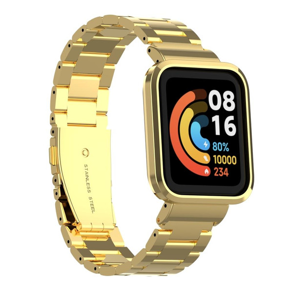 Xiaomi Redmi Watch 2 Three-Bead Metal Watchband(Gold)