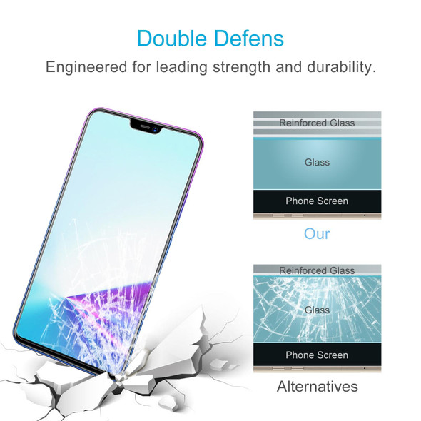 10 PCS 0.26mm 9H 2.5D Tempered Glass Film - vivo Z3X