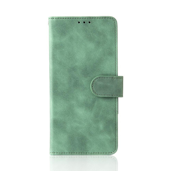 Solid Color Skin Feel Magnetic Buckle Horizontal Flip Calf Texture PU Leather Case with Holder & Card Slots & Wallet - Xiaomi Poco F3 GT / Redmi K40 Gaming(Green)