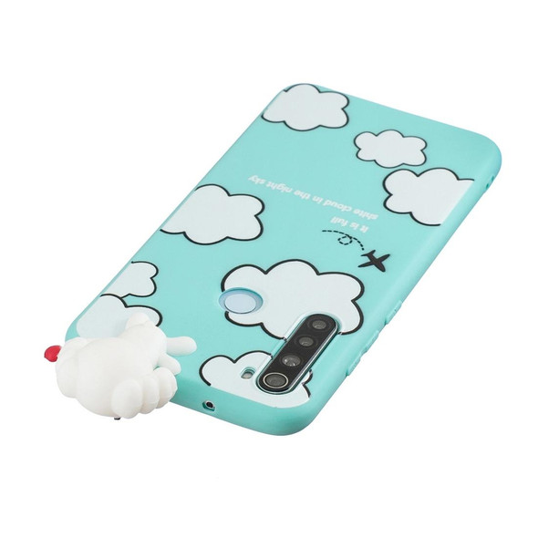 Xiaomi Redmi Note 8T Shockproof Cartoon TPU Protective Case(Clouds)