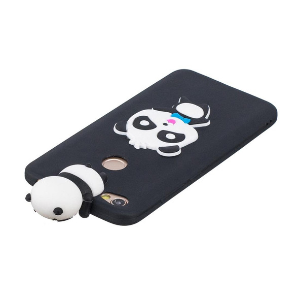 Xiaomi Redmi Note 5A 3D Cartoon Pattern Shockproof TPU Protective Case(Blue Bow Panda)