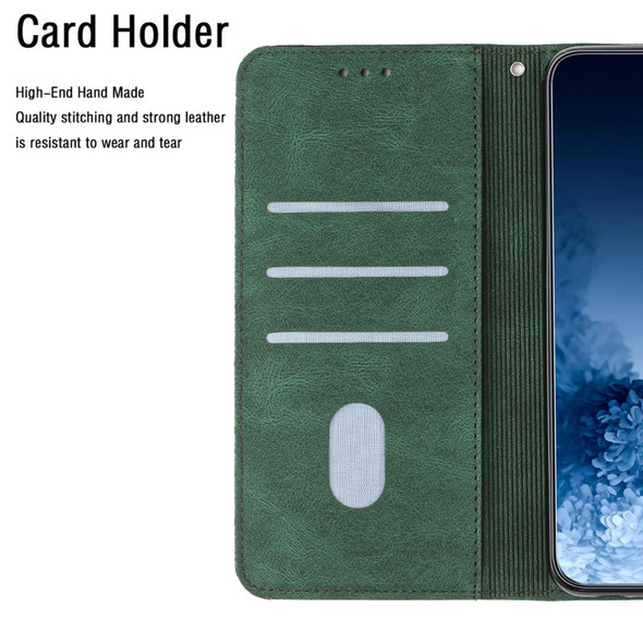 Xiaomi Redmi Note 7 / Note 7 Pro Mandala Embossed Flip Leather Phone Case(Green)