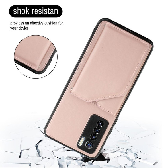 Tecno Camon 17 Pro Skin Feel PU + TPU + PC Phone Case(Rose Gold)