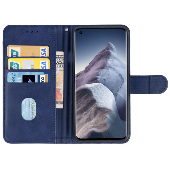 Xiaomi Mi 11 Ultra Leather Phone Case(Blue)