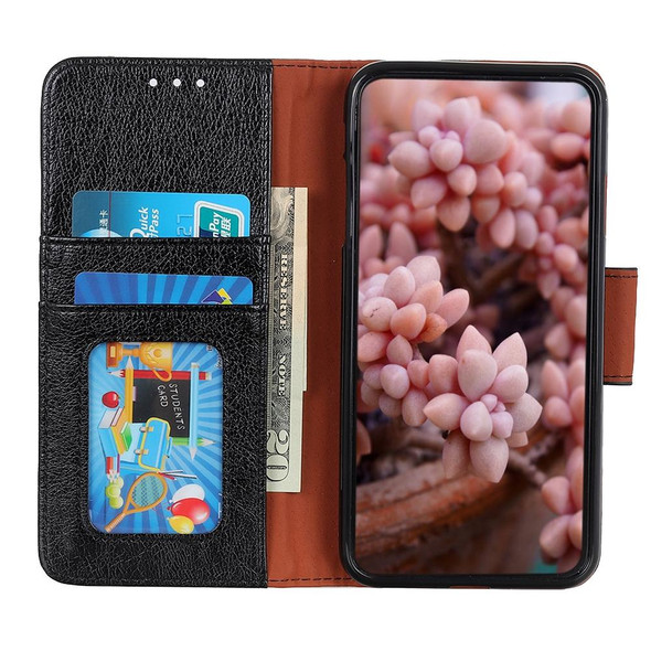 Xiaomi Redmi Note 10 5G Nappa Texture Horizontal Flip Leather Case with Holder & Card Slots & Wallet(Black)