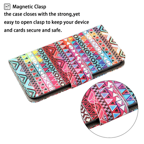 Xiaomi Mi 11 Colored Drawing Pattern Horizontal Flip Leather Case with Holder & Card Slots & Wallet & Lanyard(Tribal Ethnic Style)