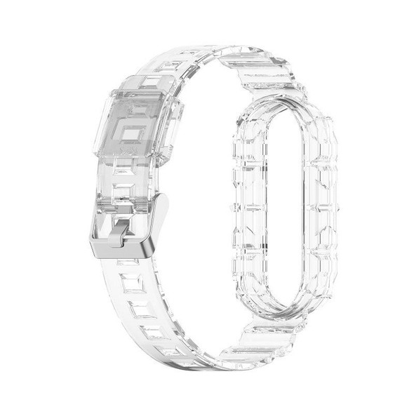 Xiaomi Band 5 / Band 6 Transparent Case Watch Band(Transparent)