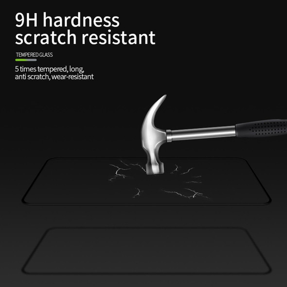 Xiaomi Mi 11 Lite PINWUYO 9H 3D Curved Full Screen Explosion-proof Tempered Glass Film(Black)