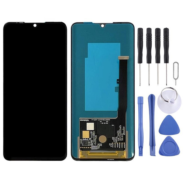 AMOLED LCD Screen and Digitizer Full Assembly for ZTE Axon 10 Pro A2020 (Black)