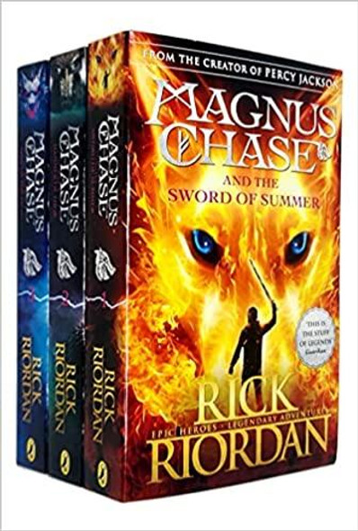 Magnus Chase And The Gods Of Asgard Series - 3 Books Set