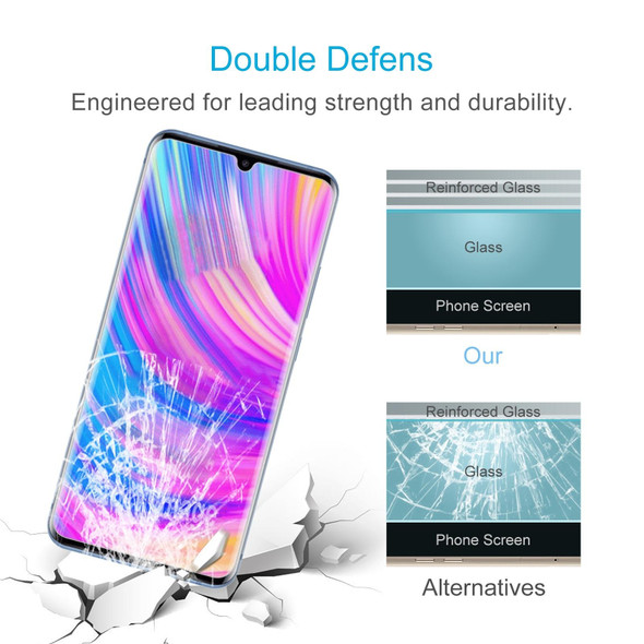 10 PCS 0.26mm 9H 2.5D Tempered Glass Film - ZTE Blade 20 Pro 5G