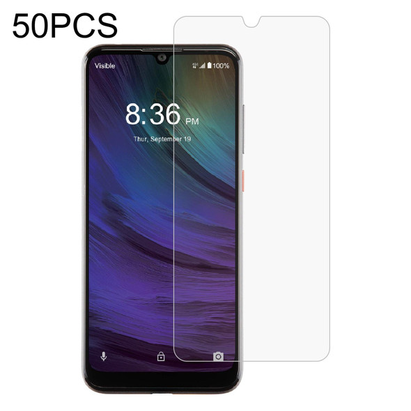 50 PCS 0.26mm 9H 2.5D Tempered Glass Film - ZTE Blade 10 Prime