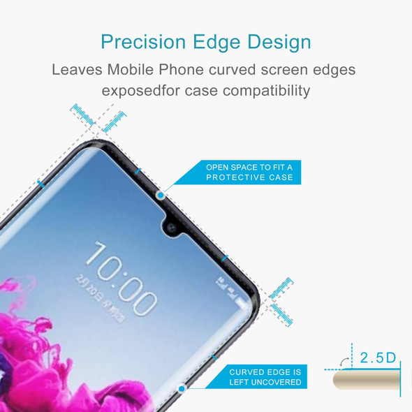 50 PCS 0.26mm 9H 2.5D Tempered Glass Film - ZTE Axon 11 4G