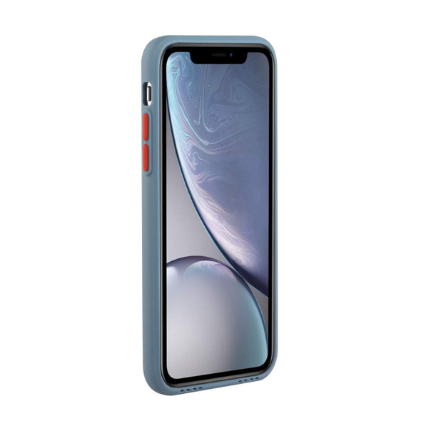 Card Slot Design Shockproof TPU Protective Case - iPhone XR(Gray)