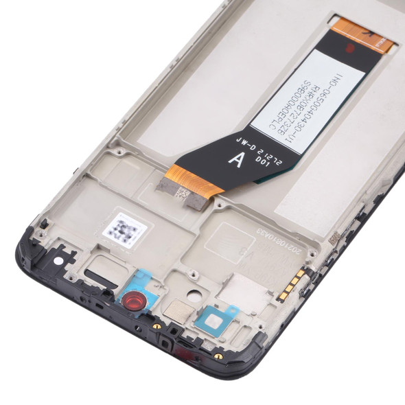 Original LCD Screen and Digitizer Full Assembly with Frame - Xiaomi Redmi 10 Prime