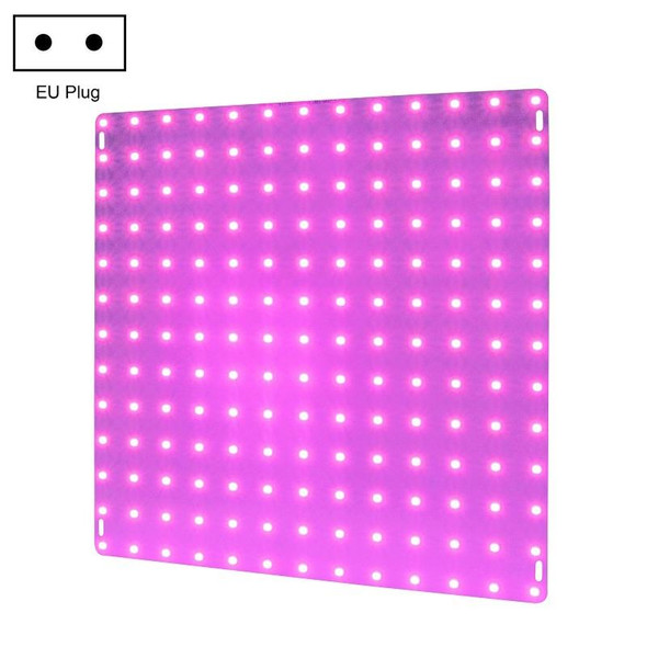 LED Plant Growth Light Indoor Quantum Board Plant Fill Light, Style: D2 45W 169 Beads EU Plug (Pink Purple)