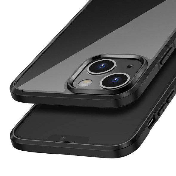 Ice Crystal PC + TPU Phone Case - iPhone 14(Transparent)