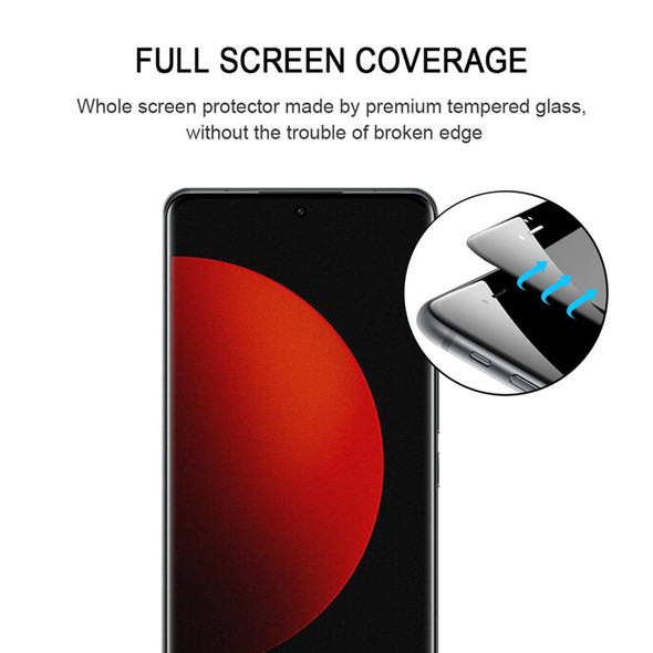25 PCS Curved Edge Full Screen Tempered Glass Film - Xiaomi 12S Ultra