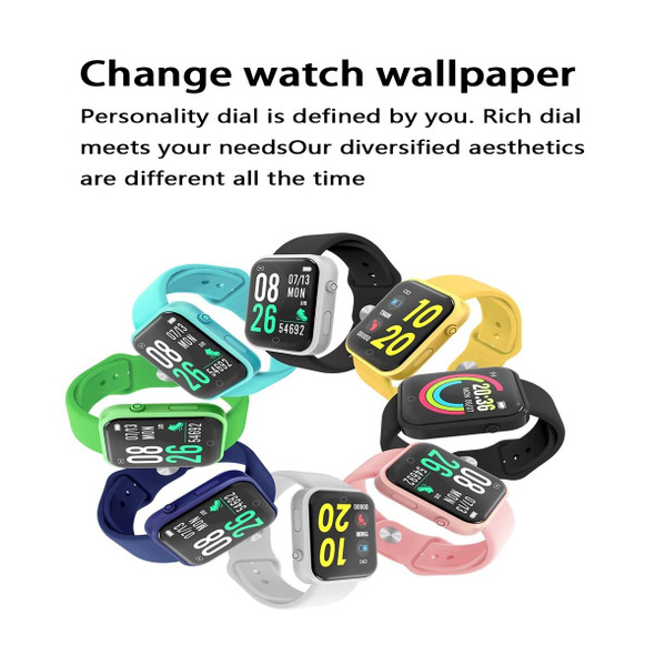 D20L 1.3 inch IP67 Waterproof Color Screen Smart Watch(Black)