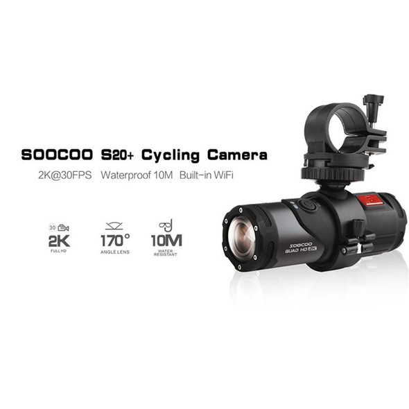 SOOCOO S20+ 2K HD WiFi Waterproof Anti-shake Sports Camera