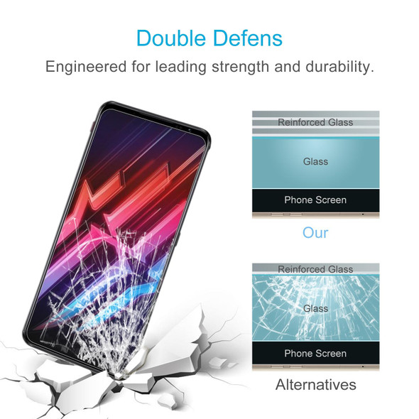 50 PCS 0.26mm 9H 2.5D Tempered Glass Film - ZTE nubia Red Magic 7 Pro