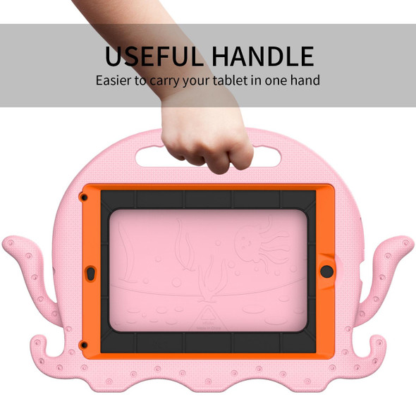 Octopus EVA Shockproof Tablet Case with Screen Film & Shoulder Strap - iPad 9.7 2018 / 2017 / Air 2 / Air / Pro 9.7(Pink)