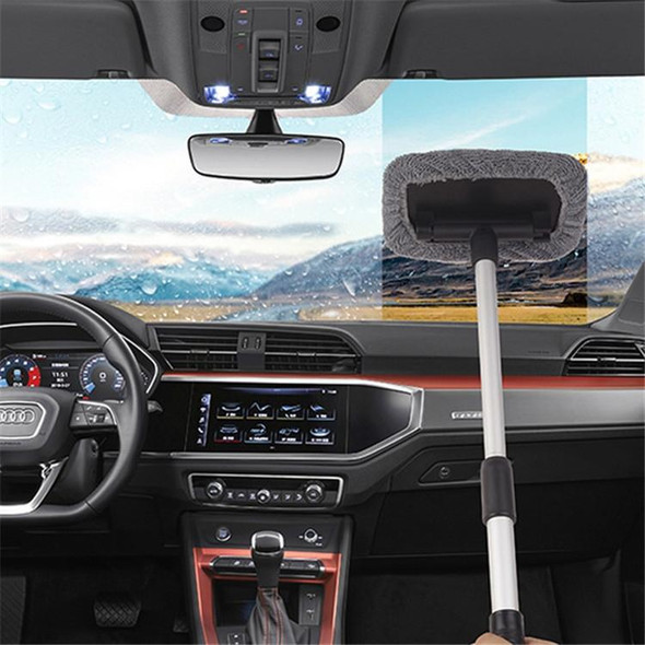 Automobile Windshield Cleaning Wipe Aluminum Alloy Telescopic Car Wash Window Brush