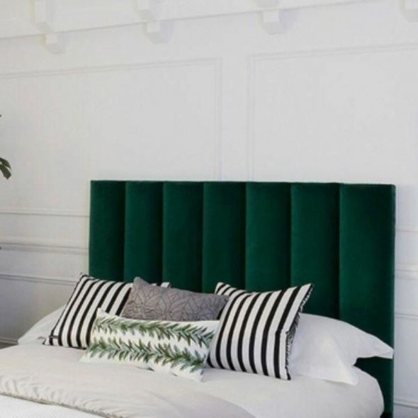 Nu Home Leah Velvet Headboard - Modern, Stylish & Easy to Clean