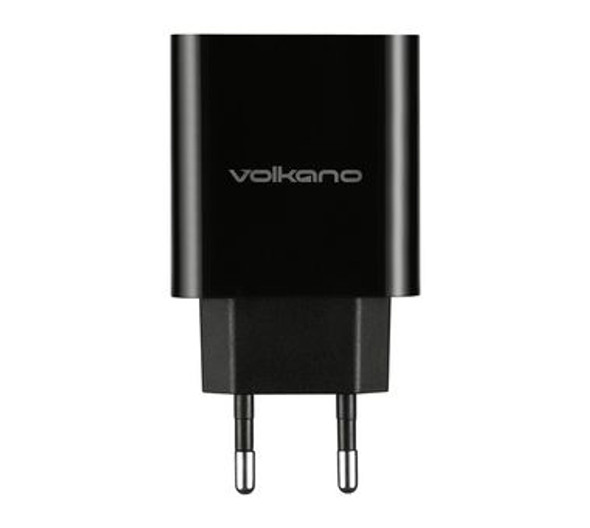 Volkano Cupla Series 3.1A Dual Output Charger with 2 Cables Volkano Cupla Series 3.1A Dual Output Charger with 2 Cables