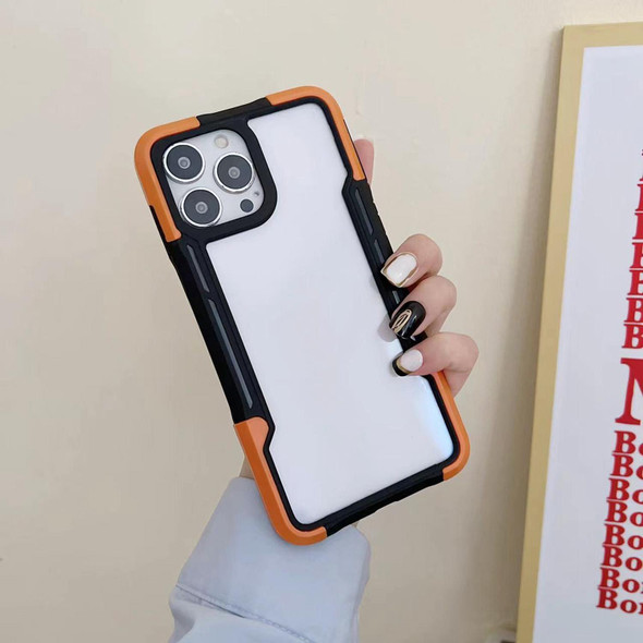 Armor Acrylic 3 in 1 Phone Case - iPhone 11(Orange)