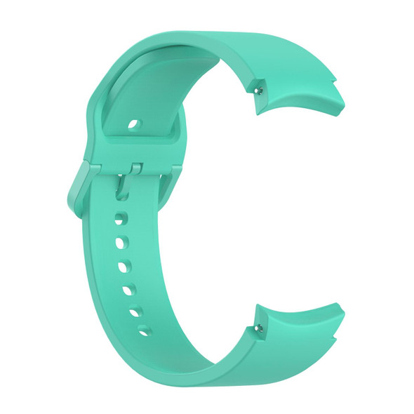 Samung Galaxy Watch4 40mm / 44mm Silicone Flat Buckle Watch Band(Mint Green)