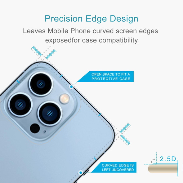 0.26mm 9H 2.5D Tempered Glass Back Film - iPhone 13 Pro