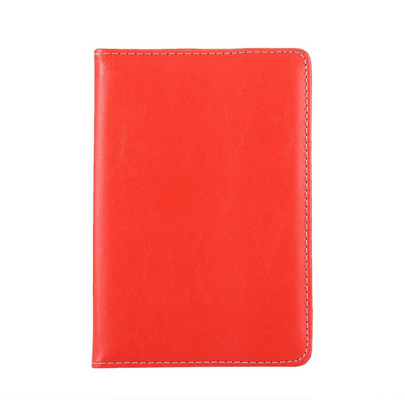 10 inch Tablets Leatherette Case Crazy Horse Texture 360 Degrees Rotation Protective Case Shell with Holder for Asus ZenPad 10 Z300C, Huawei MediaPad M2 10.0-A01W, Cube IWORK10(Red)