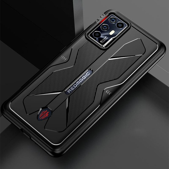 ZTE nubia Red Magic 6R TPU Cooling Gaming Phone All-inclusive Shockproof Case(Grey)