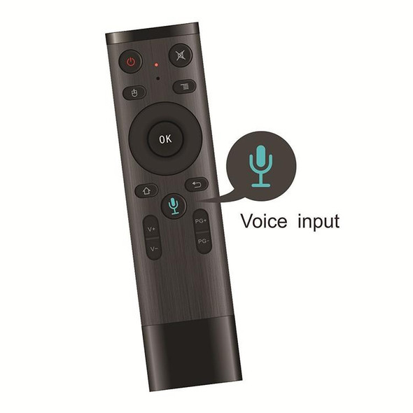 Q5 Gyroscope + Voice Foreign Version USB 2.4G Wireless Voice Flying Mouse Remote Control, Support Set-Top Box / Computer