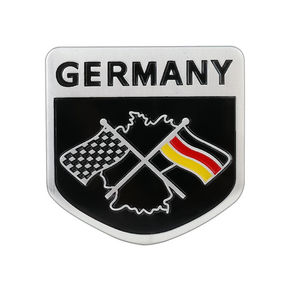 Car-Styling German Flag Pattern Random Decorative Sticker