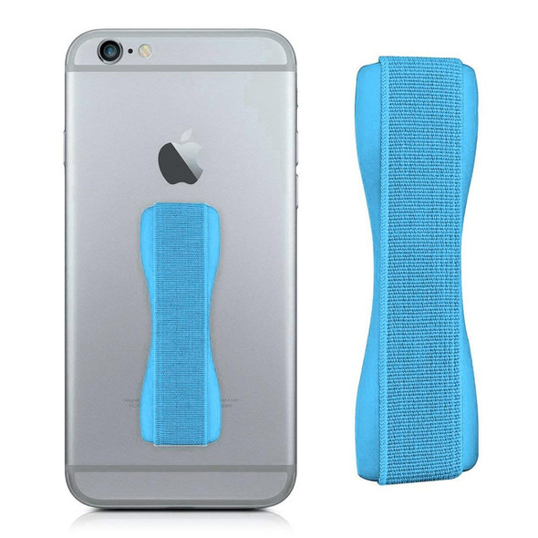 Finger Grip Phone Holder for iPhone, Galaxy, Sony, Lenovo, HTC, Huawei, and other Smartphones(Blue)