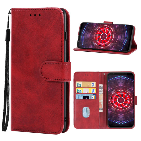 Leather Phone Case - ZTE nubia Red Magic Mars(Red)